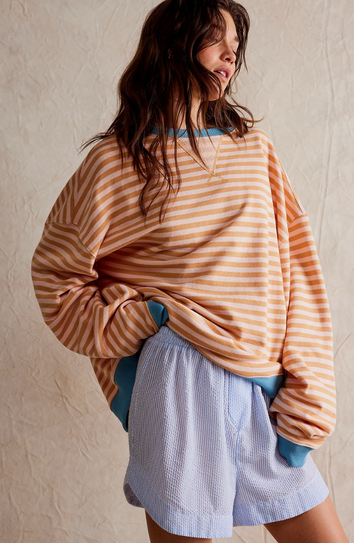 Mia | Pull rayé