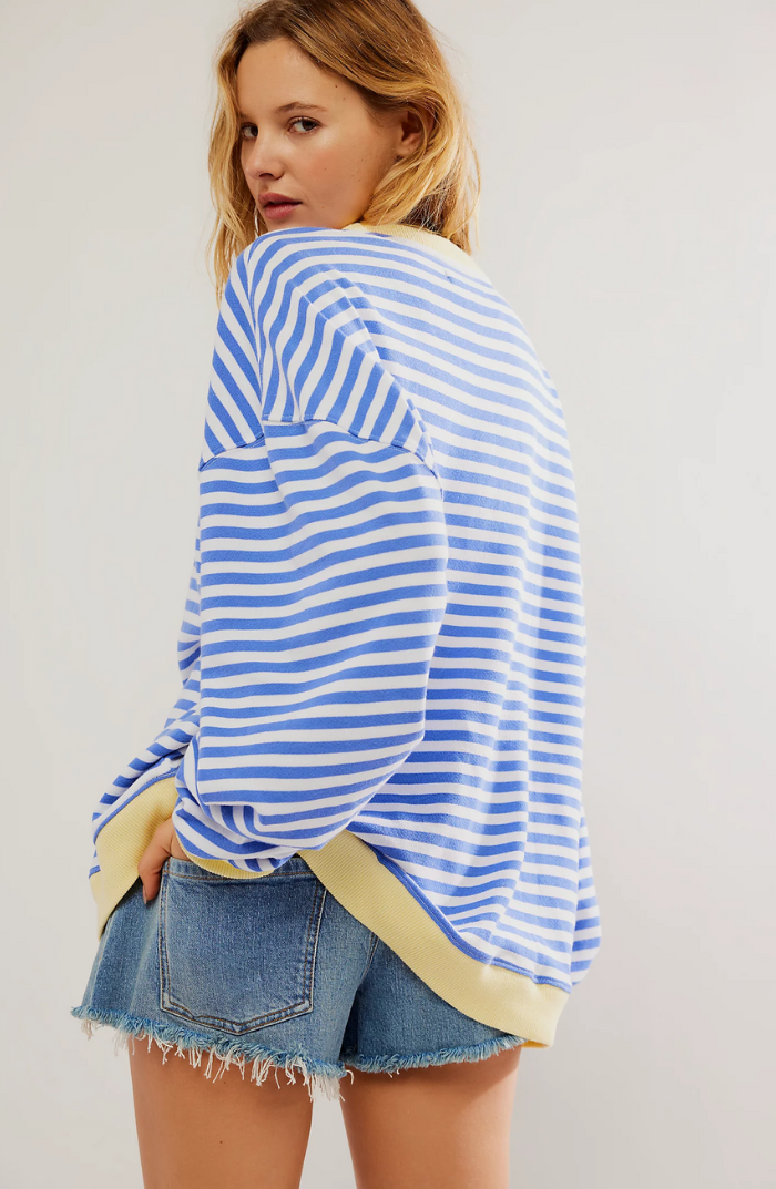 Mia | Pull rayé