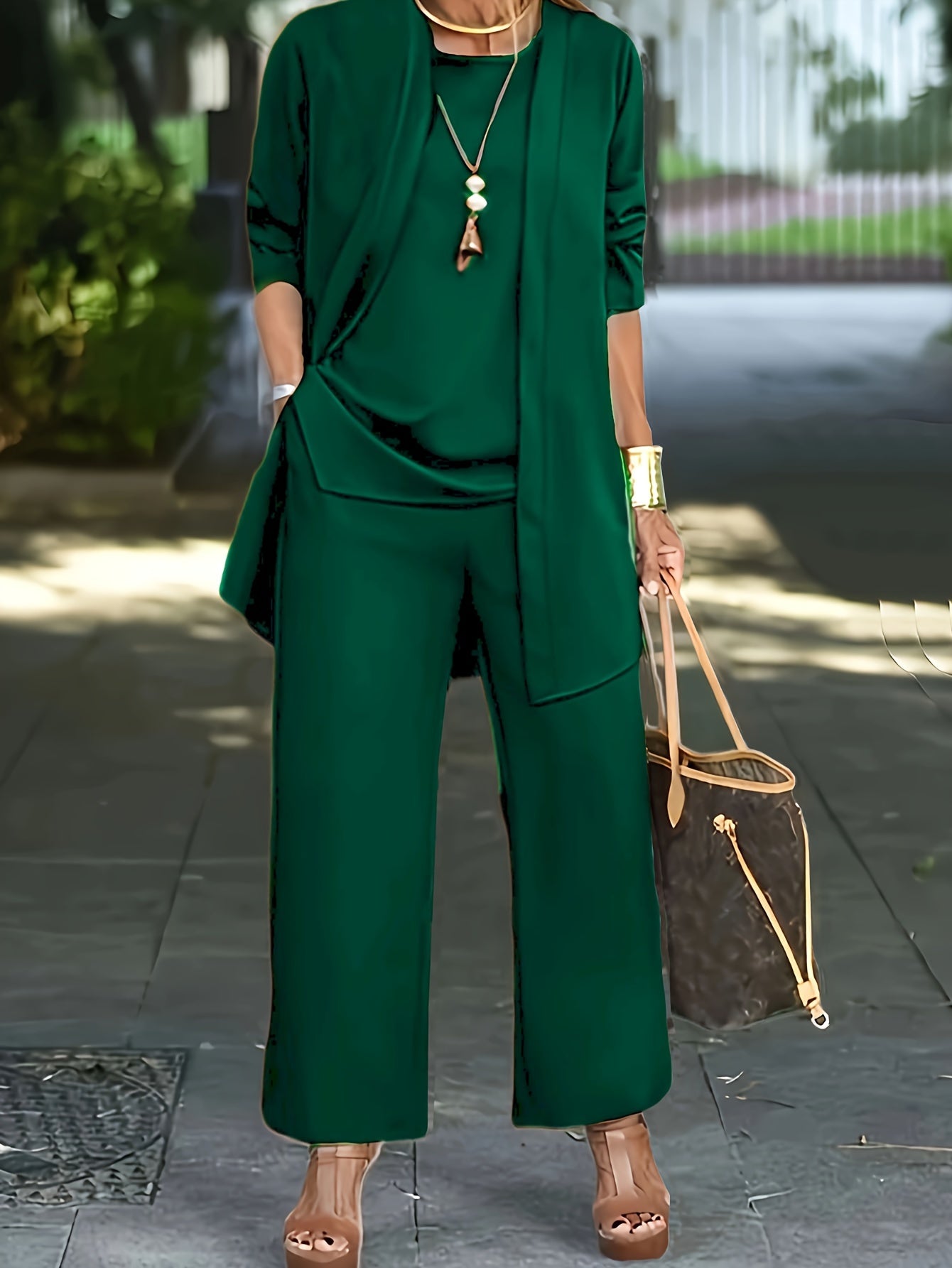 Ada - Women's Versatile 3-Piece Matching Set