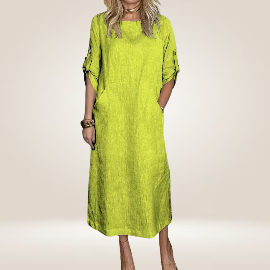 Clara | Cotton Relaxed Fit Dress