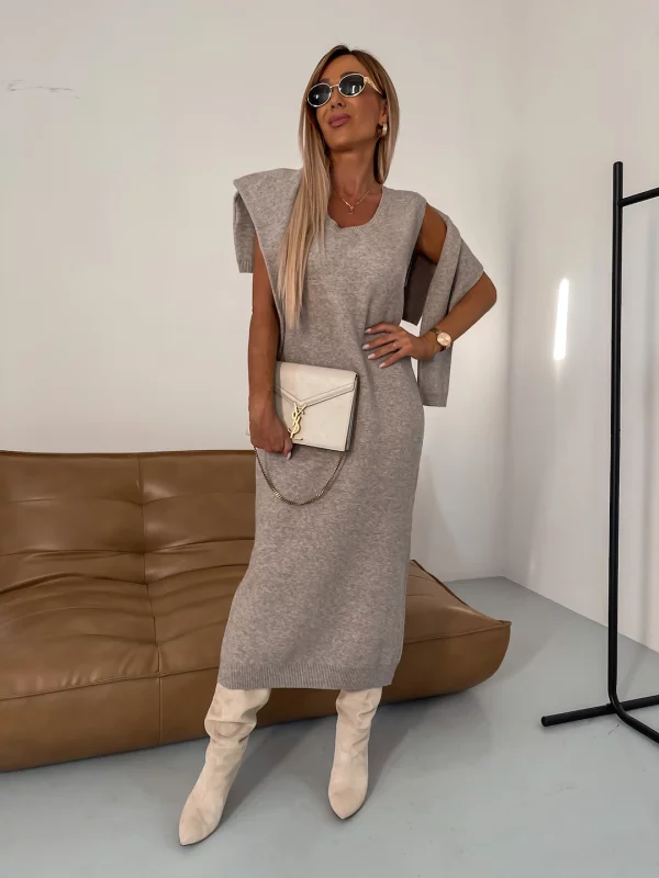 Audrey - Turtleneck Sweater and Skirt Set