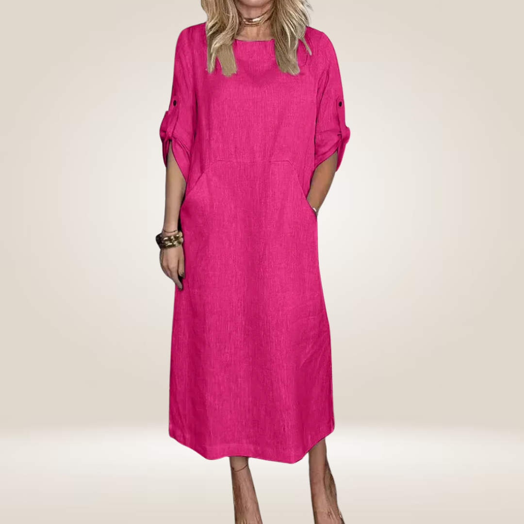 Clara | Cotton Relaxed Fit Dress