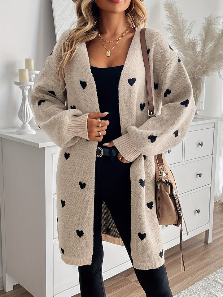 Lovey | Gilet avec des cœurs