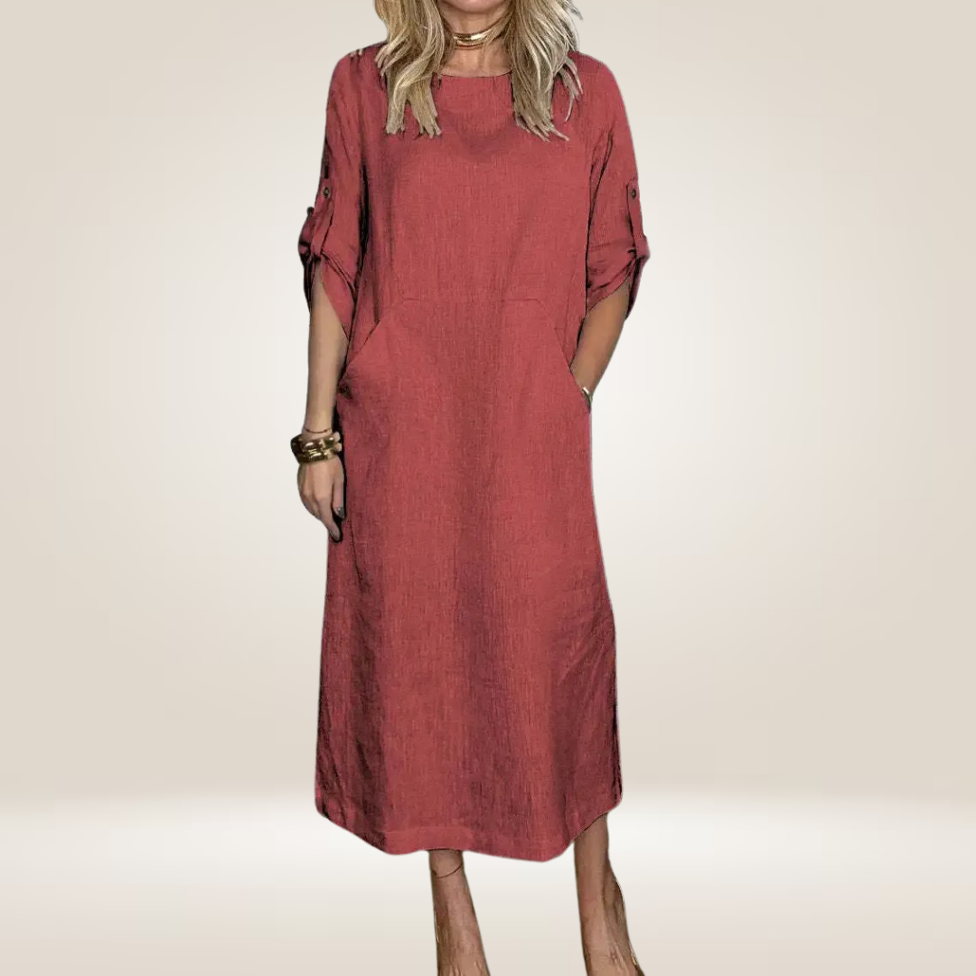 Clara | Cotton Relaxed Fit Dress