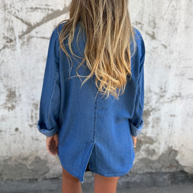 Rose | Denim Blazer