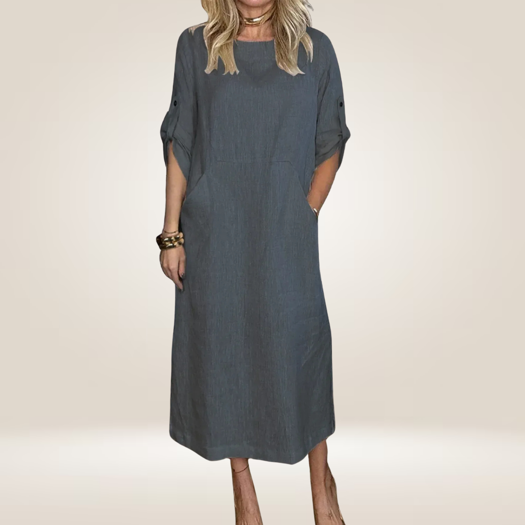 Clara | Cotton Relaxed Fit Dress