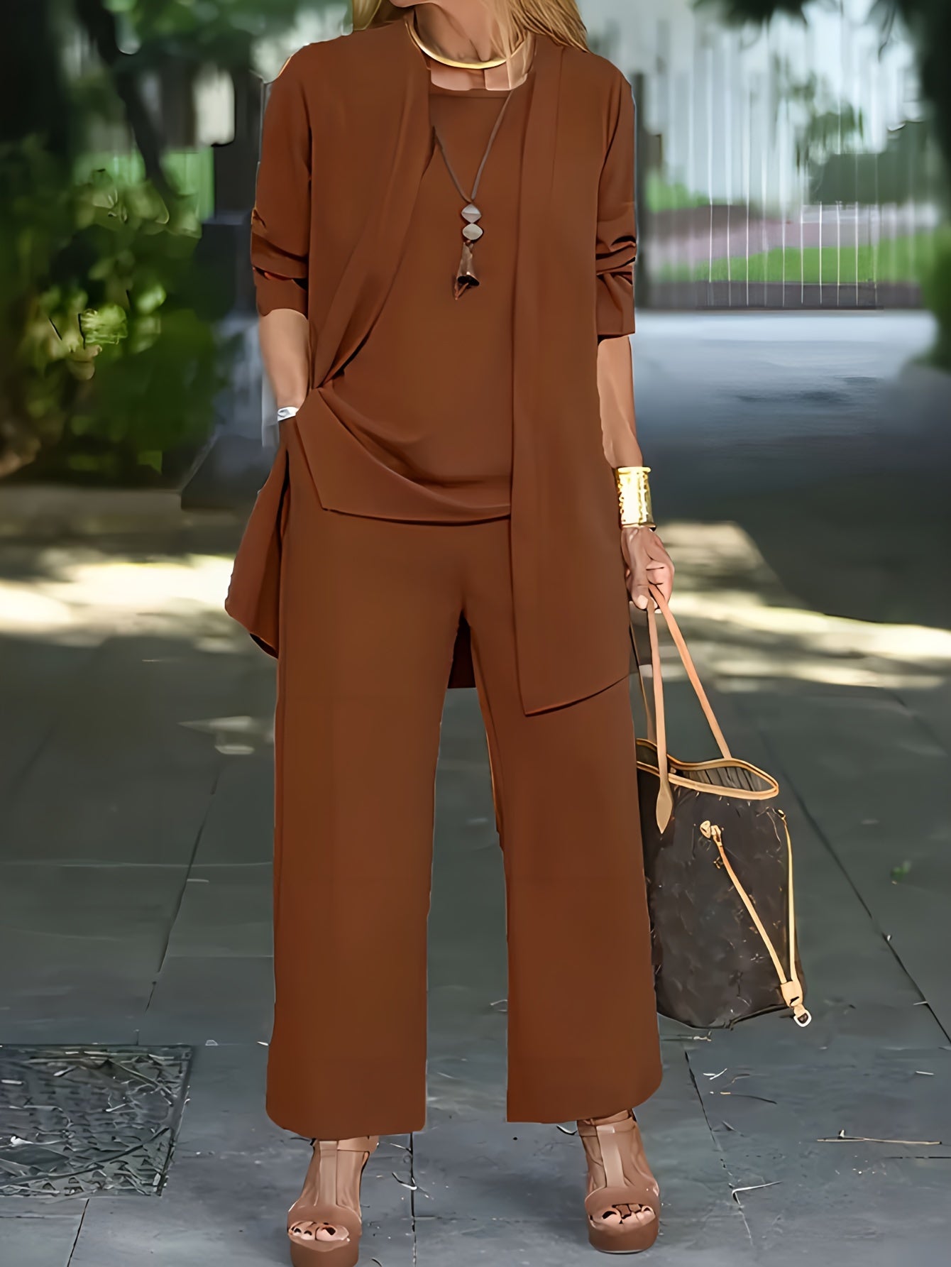Ada - Women's Versatile 3-Piece Matching Set