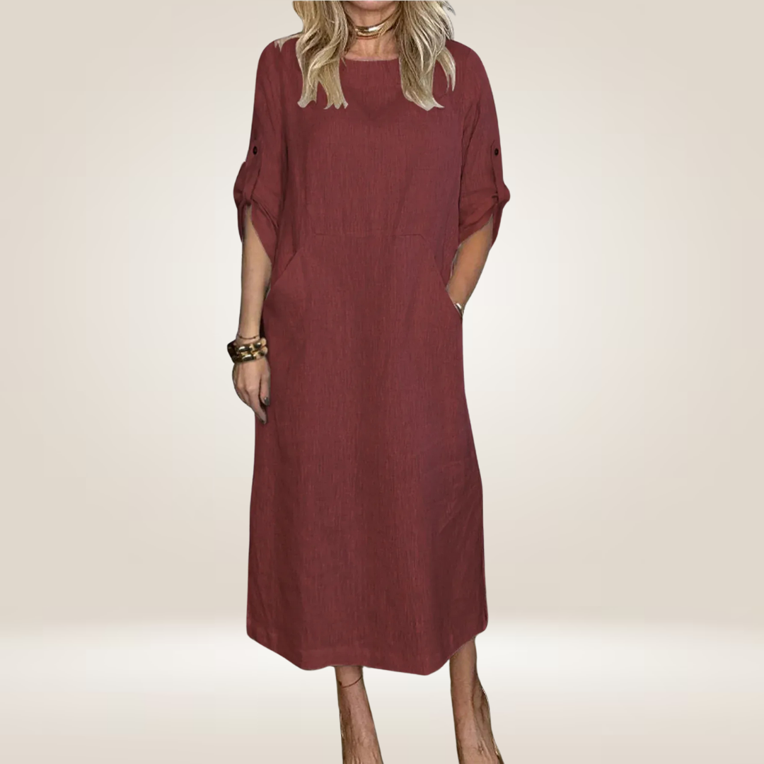 Clara | Cotton Relaxed Fit Dress