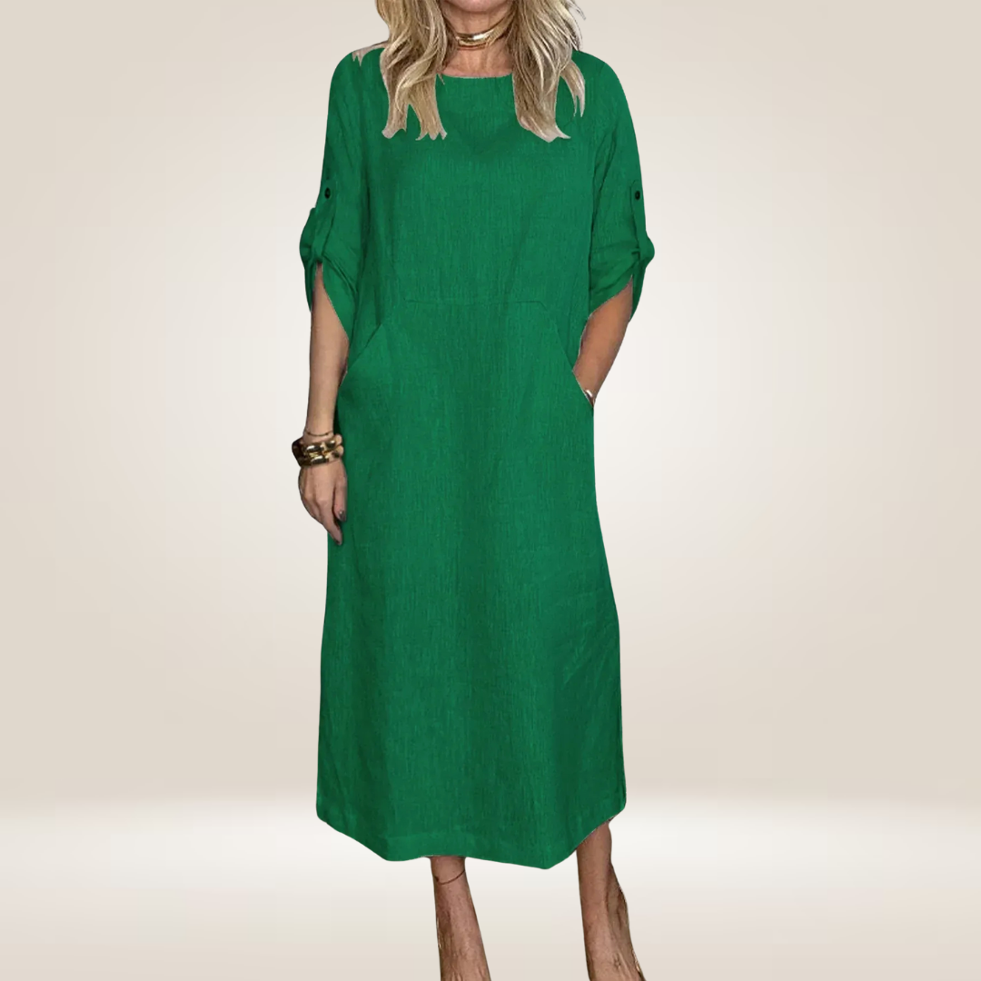 Clara | Cotton Relaxed Fit Dress