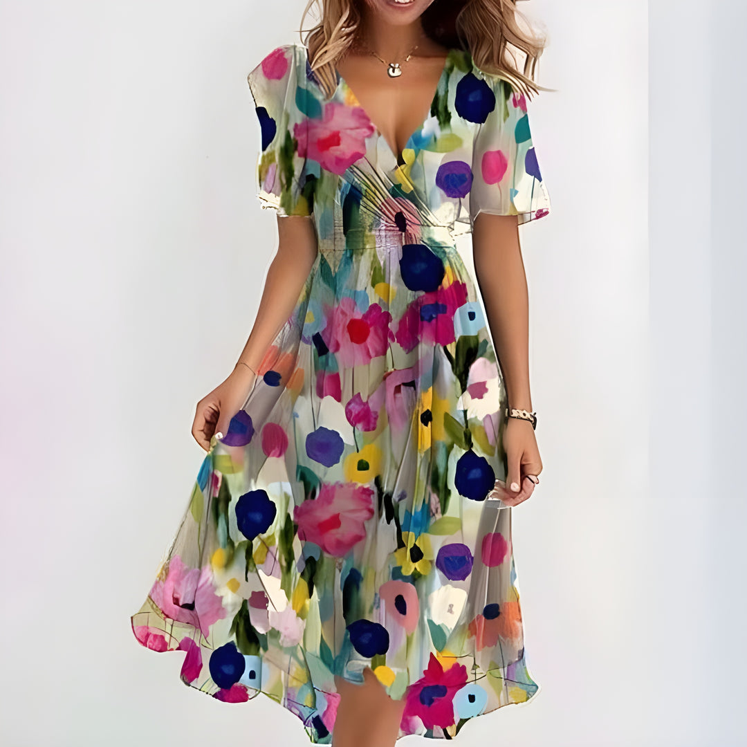Chantal – Robe d’Été Élégante