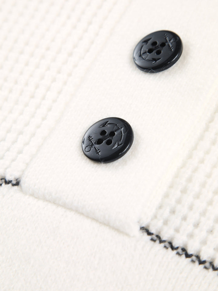 Lola | Pull avec col ouvert et boutons