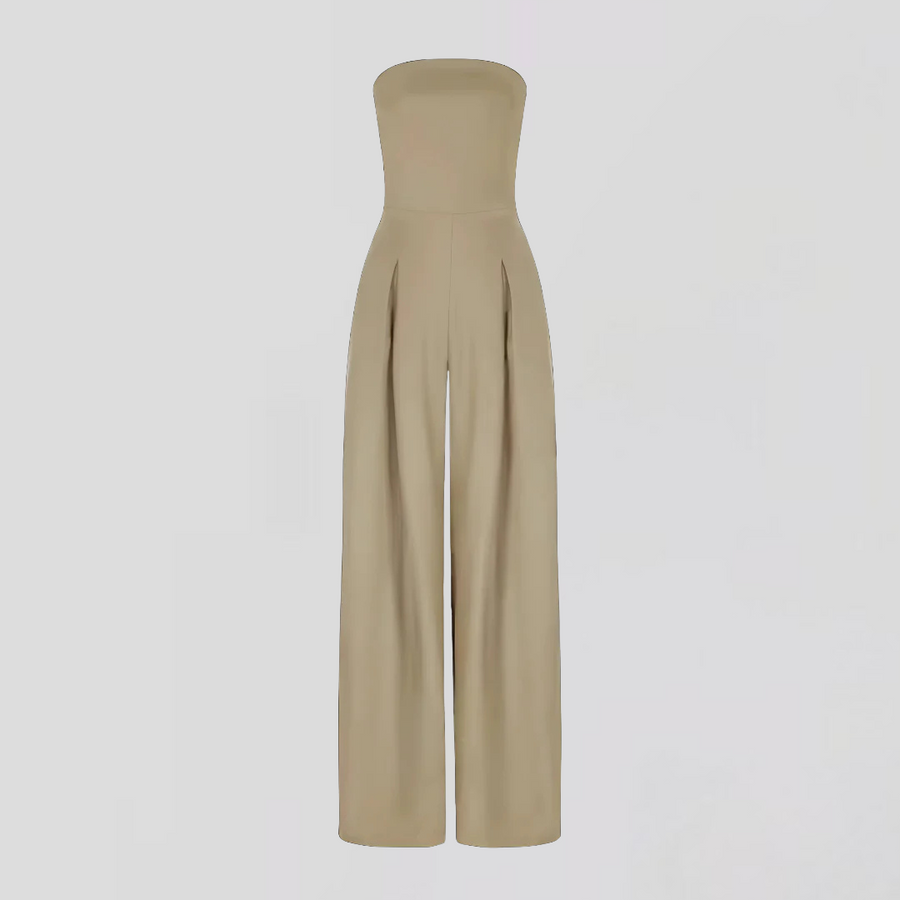 Jade | Elegant Off-Shoulder Wide-Leg Jumpsuit