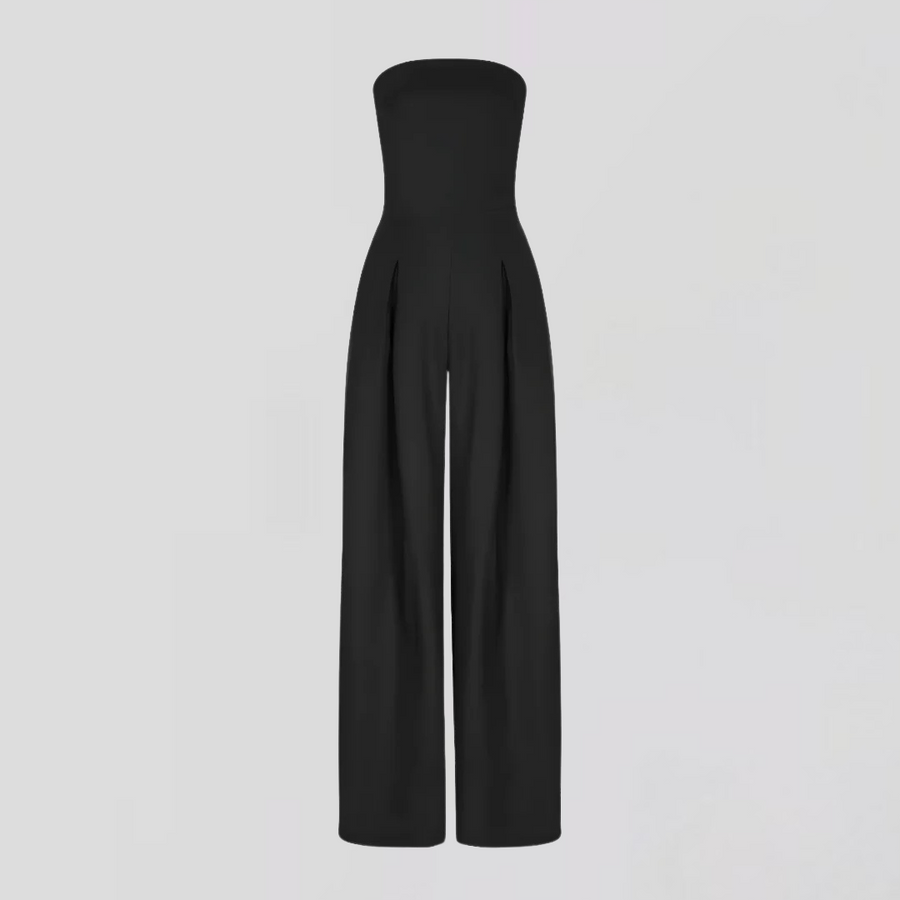 Jade | Elegant Off-Shoulder Wide-Leg Jumpsuit