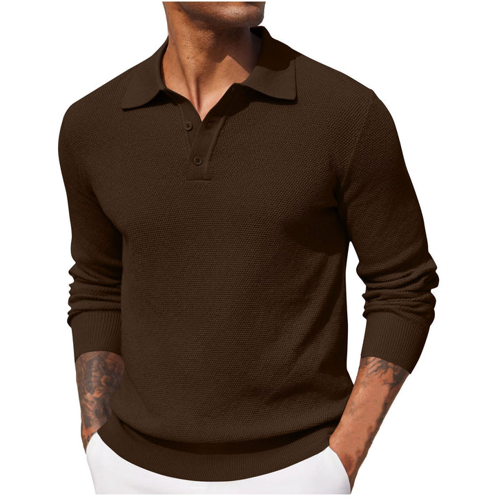 Adrien| Polo à manches longues pour homme