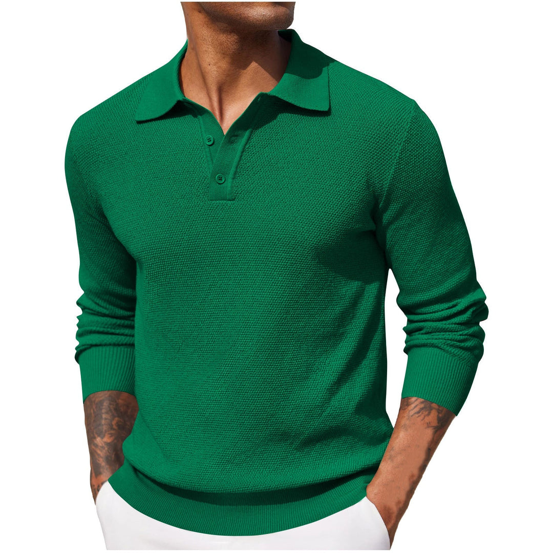 Adrien| Polo à manches longues pour homme