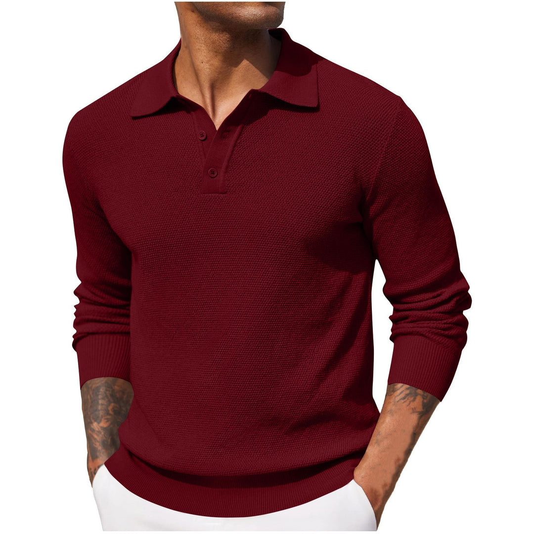 Adrien| Polo à manches longues pour homme