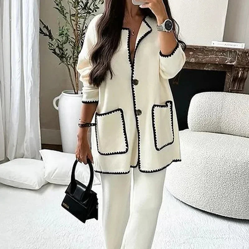 Ambre | ensemble cardigan et pantalon