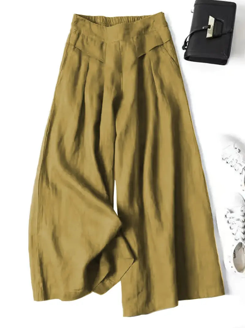 Kate | Linen Wide Leg Pant