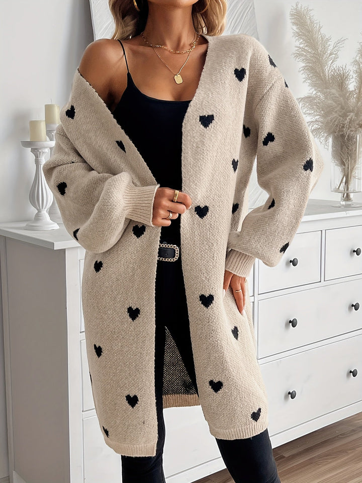 Lovey | Gilet avec des cœurs