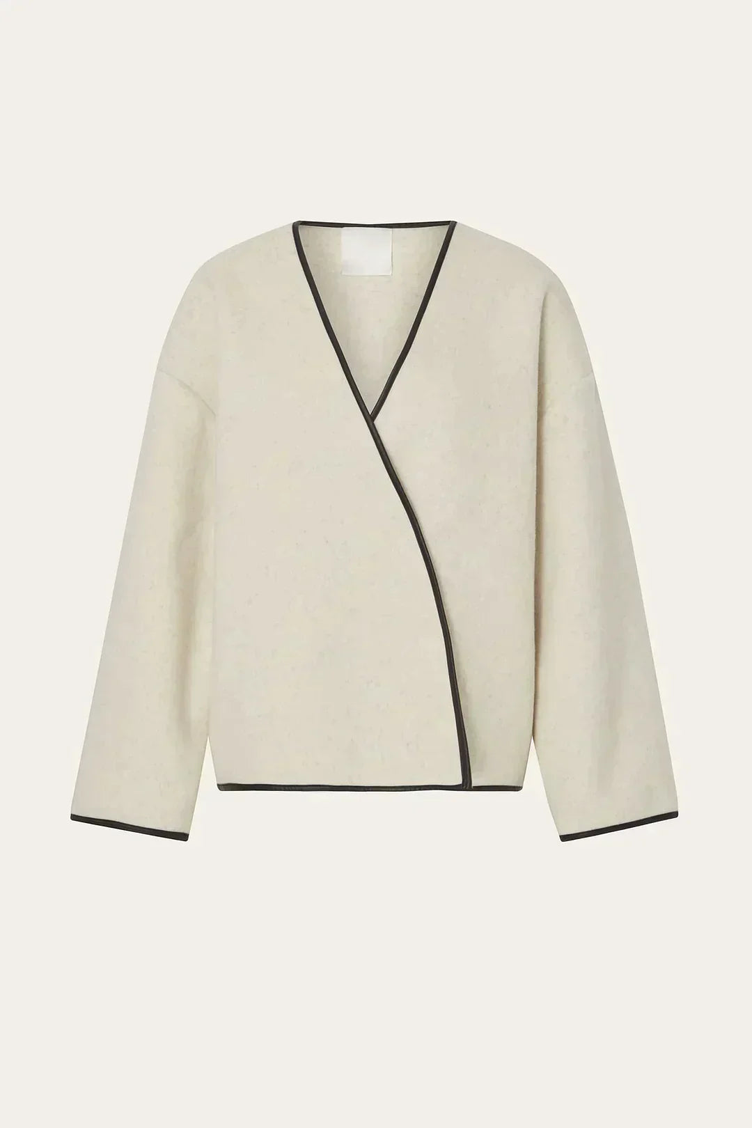 Alice | Veste courte avec écharpe française minimaliste