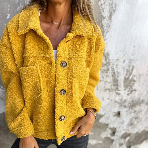 Dion | Veste en laine à revers court